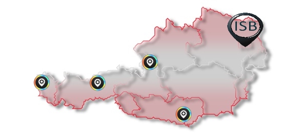 Immobilien Karte Team Oesterreich mit Partner